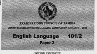 English paper 2 grade 9 internal 2023
