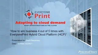 How to win business 4 out of 5 times with EveryonePrint Hybrid Cloud Platform (HCP) - Webinar