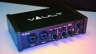 Vault Ai-22HD 2x2 USB Audio Interface with 192kHz Recording and Bitwig 8-Track Bundle