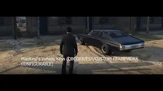 Vehicle Keys System [QB-Core/ESX/Stand Alone] [OneSync Infinity]