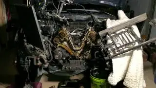 BMW 540i winter project (engine chain guide etc.)