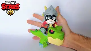 Making Brawl Stars Draco - Clay Art 🎸🦖