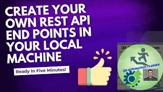 Create your own rest api end points  in local system| How to install node js and JSON Server