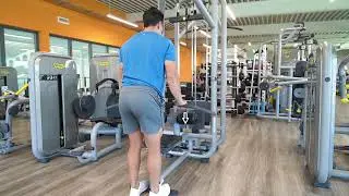Triceps On Lat Pull Down Pause | Machine | Strength and Conditioning Exercises