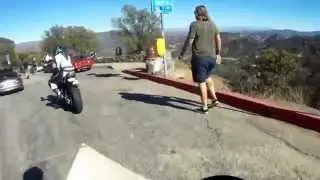 The Snake Mulholland BMW HP4 and Kawasaki Ninja ZX10R