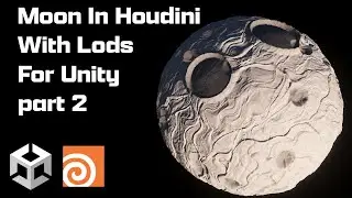Moon In Houdini For Unity part 2