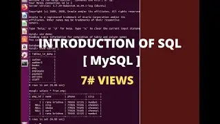 7#  Alter | Drop Views in MySQL server  | MySQL Development