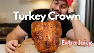 How to cook a JUICY Turkey Crown for Christmas
