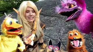 TREASURE Hunt at MOUNT GLOOM!! #treasure #treasurehunt #puppets