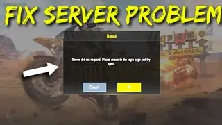 How to fix server error in pubg mobile lite (no root)