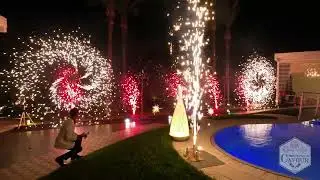 Piromusicale | Effetti Freddi | Il Regalo Più Grande | Tiziano Ferro | Villa Vittoria