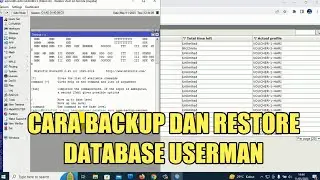 CARA BACKUP DAN RESTORE DATABASE USER MANAGER