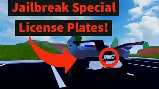 Roblox Jailbreak Special License Plates
