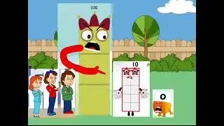 Numberblock 10 and Alphablock O Grounds Numberblock 300/Grounded (Part 1)