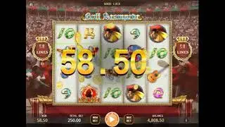 Jackpot Mega Win Bull Stampede Slot Machine
