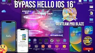 ✅BYPASS HELLO IOS 16 |AUTO MODE PURPURA | FULL UNTETHERED | IPHONE 6S A X & iPAD | Devteam Pro Blaze