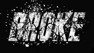 Broke Text Effect | PicsArt Editing Tutorial - Editing 2.0
