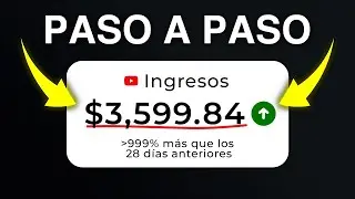 [$1000/Mes] Como generar ingresos pasivos con Canales de Youtube Automatizados - Muestro Resultados
