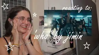 지민 (jimin) 'who' official mv 🎬 reaction video
