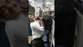 What to do when someone fights in train 