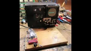 Oscilloscope homebrew pt 7: about the hor. and vert. amplifier and its HV Voltage, a DC quadrupler