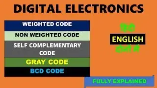 Lec 02 | What is Weighted and Non Weighted code fully explained | in hindi