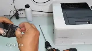 Preview Test chất lượng Mực Bơm CF226A, HP M402dn, bản in đẹp, chữ rõ đẹp sắc nét không lem, đen mờ