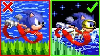 Sonic 1, but Sonic is IN SPACE?! 🪐 Sonic Forever Mods Gameplay