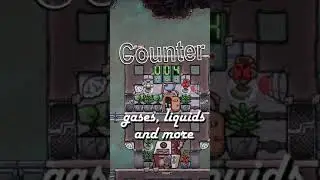 Gas Liquid and Material Counter Oxygen not included 