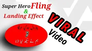Super Hero Fling & Landing ||  Effect || i m mad #Viral Video