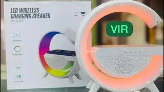 3 IN 1 WIRELESS BLUETOOTH SPEAKER |7 RGB LIGHTS |WIRELESS CHARGING|GET A SMART WATCH FREE| ₹2099/-