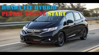 Honda Fit Hybrid Engine start for maintenance and Oil change - Engine start procedure