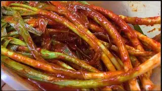 Green onions kimchi ( low carb version)
