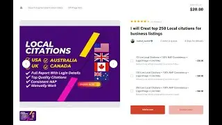 Boost Local SEO with 250 High-Quality Business Citations | Xp Freelancer