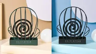 Home Wrought Iron Cactus Mosquito Coils Can Be Hung with Creative Mosquito Coils Indoors