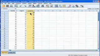 Multiple Regression - Interaction-  SPSS (part 1)