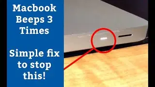 How To Fix: Macbook Pro Making Beeping Noises & Doesn't Turn On  | MacBook Pro Won't Turn On