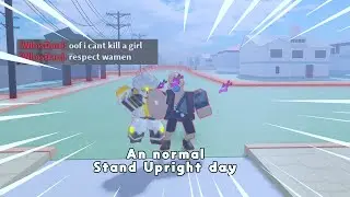 a normal stand upright day