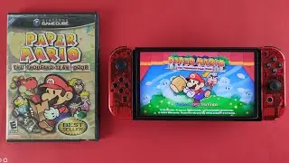 Paper Mario: The Thousand-Year Door | Handheld Gameplay on Nintendo Switch OLED