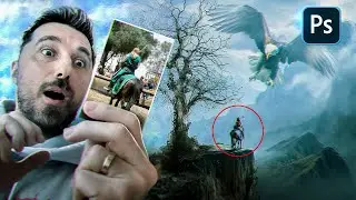 Amazing Knight transformation in Photoshop