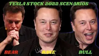 Tesla Stock 2022 Scenarios! Bear, Base, Bull (with price targets) 