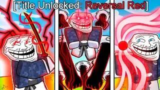 Blox Fruits, BUT i Only Use RED..