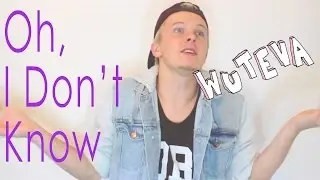 OH, I DON'T KNOW (Impressions Week!)