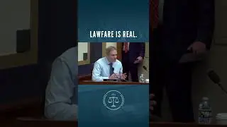Lawfare is real. 