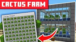Cactus Farm Minecraft 1.21 - BEST DESIGN