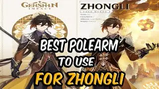 WHAT POLEARM SHOULD YOU EQUIP ON ZHONGLI?!! | BREAKING DOWN THE WEAPONS | GENSHIN IMPACT