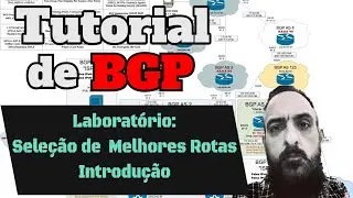 Tutorial de BGP: seleção de best paths do BGP - Laboratório: Introdução - EP105-Lab-Intro