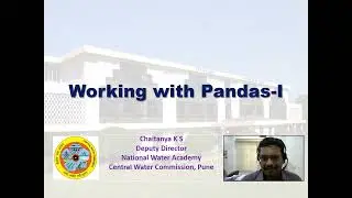 Working with Pandas (Part I)