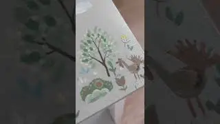 Роспись детской мебели. #синийтрактор