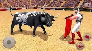 Angry Bull Attack - Bull Hunting Simulator Gameplay Android-iOS